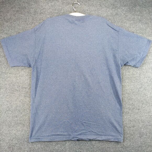 Alstyle Apparel Dixie Stampede Embroidered T-Shirt Mens XL Blue Polycotton - Picture 7 of 13